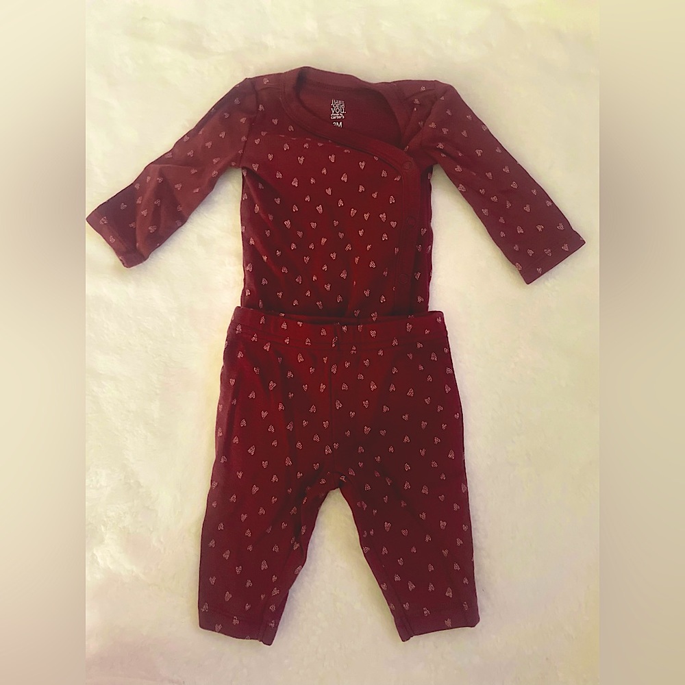 Baby girl matching set